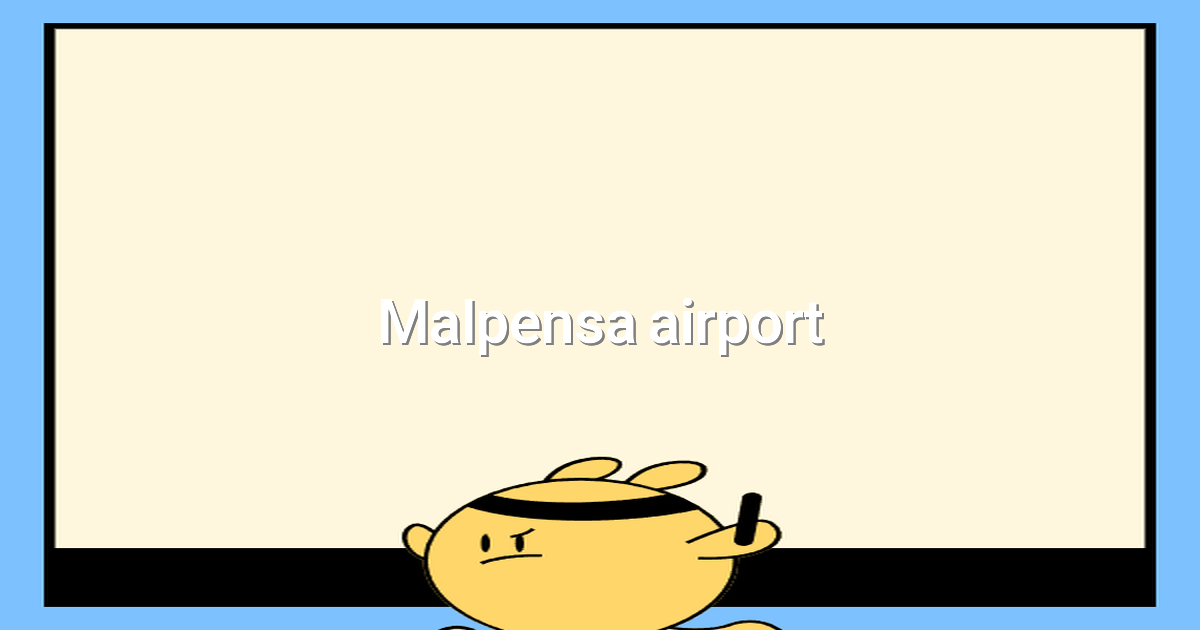 2025년 최신 정보로 알아보는 Malpensa 공항 여행 팁과 꿀팁